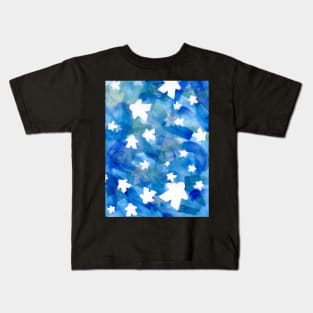 Meeples in Blue Kids T-Shirt